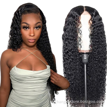 Mink Brazilian Natural 100% Human Hair Wig,13x4 Transparent Hd Lace Frontal Wig For Black Women,Human Hair Wig Vendor